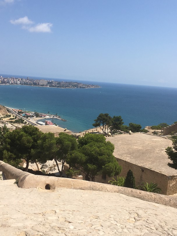 Vanaf kasteel Santa Barbera Alicante
