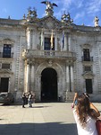 Ingang universiteit Sevilla