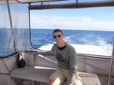 Walvissen vanaf de boot!!