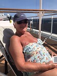 In de 29 graden met een windje op het dekstrand