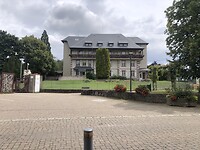 Ons uitzicht tijdens de lunch