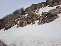 Sneeuwvlaktes op weg naar Agličnik