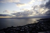 Seattle vanop de Space needle
