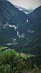 uitzicht op de krimml waterval