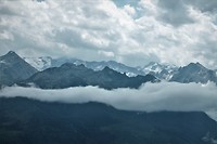 uitzicht vanuit hollersbach op de grossglockner