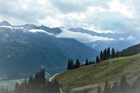 bij de panoramabahn, Hollersbach.
