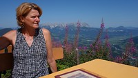 Boven bij de Hahnenkam