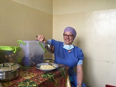 Zoekplaatje bij de lunch: wali na samaki
