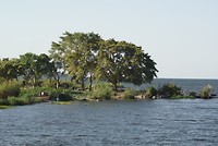 badderen in het victoria meer