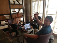 Pride lounge op Nairobi AirPort - zo is 8 uur overbruggen goed te doen