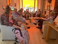 Verjaarsvisite bij mam