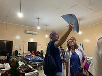 Foto’s beoordelen van IC patiënt