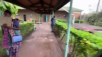 Van de Kinderafdeling richting OK wandelen