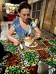 Moniek aan de tomatensoep