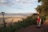 15:10-20 uitzicht over Ngorongoro vallei