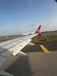 “Wedstrijd” startbaan op Istanbul vliegveld