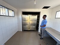 Het vernieuwde mortuarium wordt trots geshowd