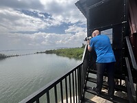 Mijn fotograaf in actie