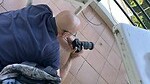 Ed zet waterschorpioen op de foto