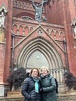 Samen met Ingrid de Engels talige katholieke mis gevolgd (stond nog op mijn ‘lijstje)