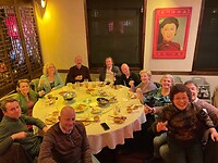 Afscheid van The Braves, een laatste etentje bij Sichuan Citizen. Gezellig als altijd!!