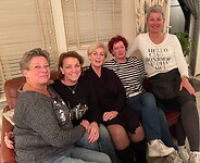 Met Anita, Els, Lian en Karen weer herenigd!!