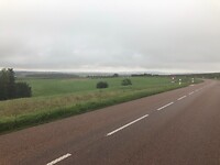 Vergezicht in de heuvels van de Vogezen