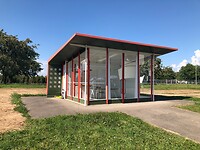 Benzinestation, Jean Pouvry, 1953
