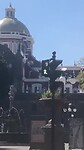 Stoplicht bij de Zocalo in Puebla