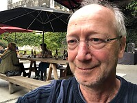 In een aanbevolen patio