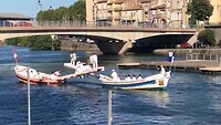 Riddergevecht op de Herault, Agde