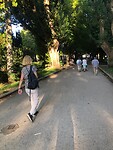 Cervantes avenu in het park