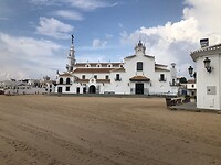De kerk in El Rocío