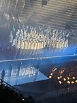 …. orkest voor het podium ….