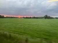 … zonsondergang in Nederland.
