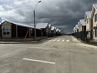 Nieuwbouwwijkje in Puerto Natales