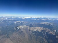 De Andes vanuit de lucht