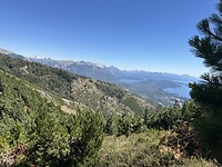 Uitzicht over Lago Nahuel Huapi