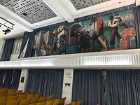 Wand van de vergaderzaal CGT
