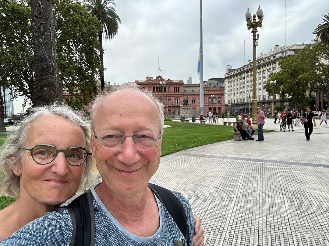 Laatste bezoek Plaza de Mayo
