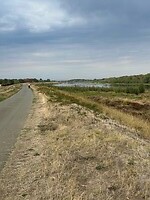 Op een dijk langs de Loire