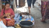 de lokale markt in Tanjung