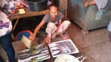 de lokale markt in Tanjung