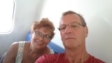 kapsel windhoos op de boot naar Bali
