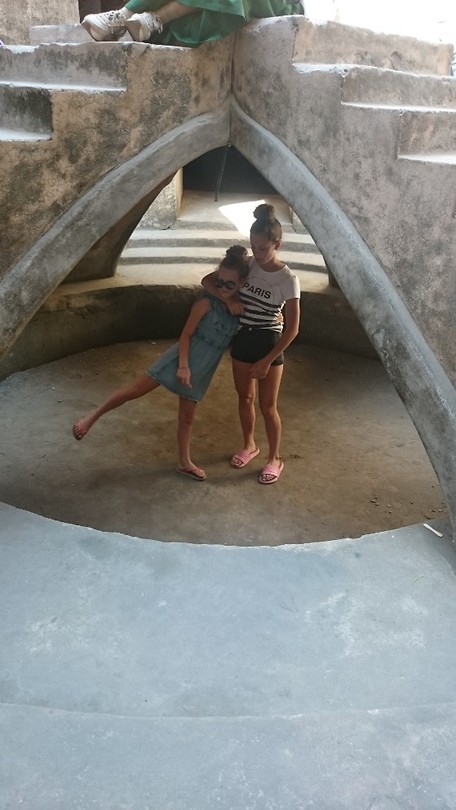 Taman Sari, onder de trap