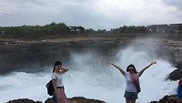 Devils tears op Lembongan