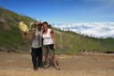 Ijen vulkaan, ver boven de wolken