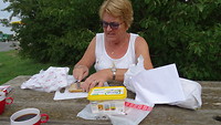 Broodje onderweg