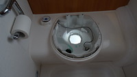 Pomp van toilet defect