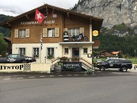 Bikersrestaurant in Meiringen (Zwitserland)